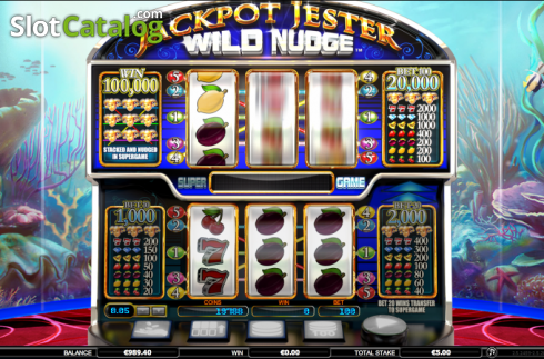 Скрин7. Jackpot Jester Wild Nudge слот
