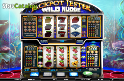 Скрин3. Jackpot Jester Wild Nudge слот