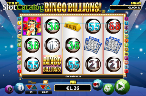 Скрин5. Bingo Billions слот