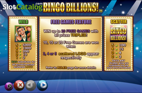Скрин7. Bingo Billions слот
