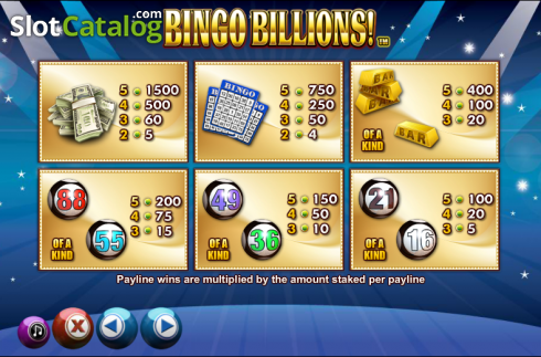 Скрин8. Bingo Billions слот