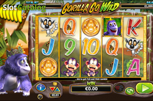 Скрин4. Gorilla Go Wild слот