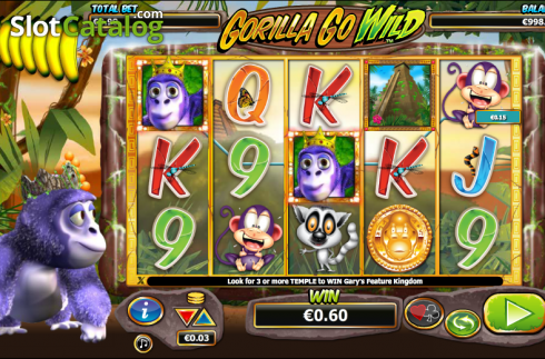 Скрин6. Gorilla Go Wild слот