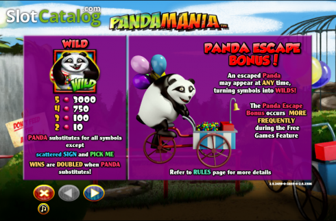 Скрин8. Pandamania слот