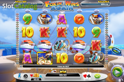 Скрин5. Foxin' Wins Again слот