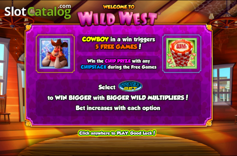 Скрин2. Wild West (NextGen) слот