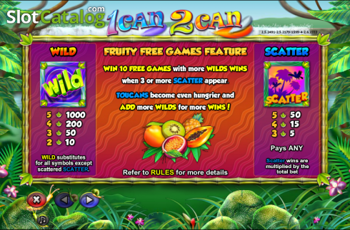 Скрин9. 1 Can 2 Can слот