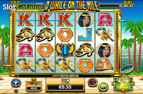 Скрин4. A While On The Nile слот