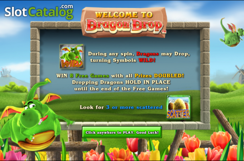 Скрин2. Dragon Drop слот
