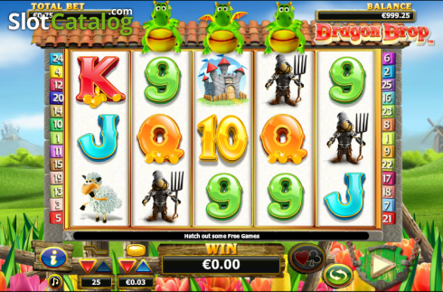 Скрин3. Dragon Drop слот