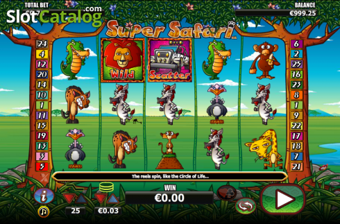 Скрин3. Super Safari слот