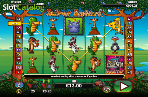 Скрин4. Super Safari слот