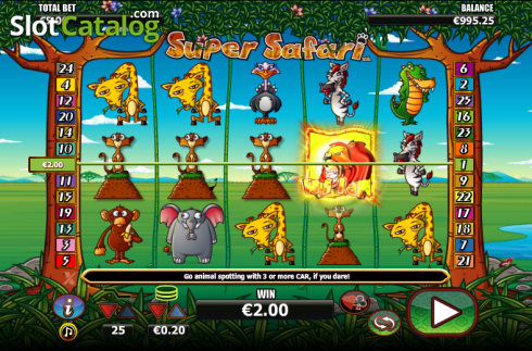 Скрин5. Super Safari слот