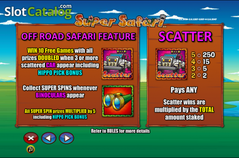 Скрин8. Super Safari слот