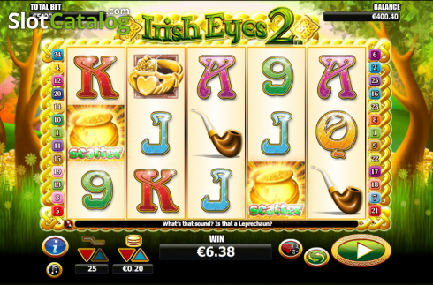 Скрин7. Irish Eyes 2 слот