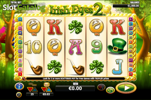 Скрин3. Irish Eyes 2 слот