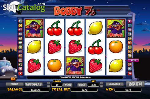 Скрин4. Bobby 7's слот