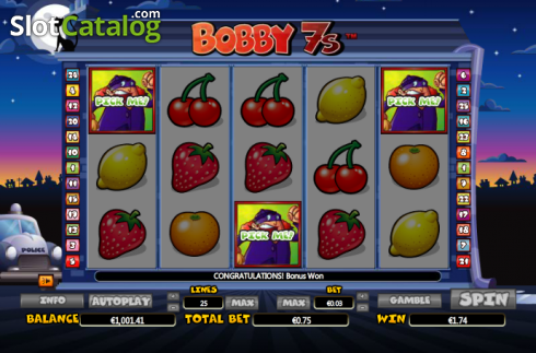 Скрин5. Bobby 7's слот