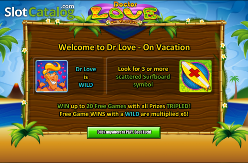 Скрин2. Doctor Love On Vacation слот