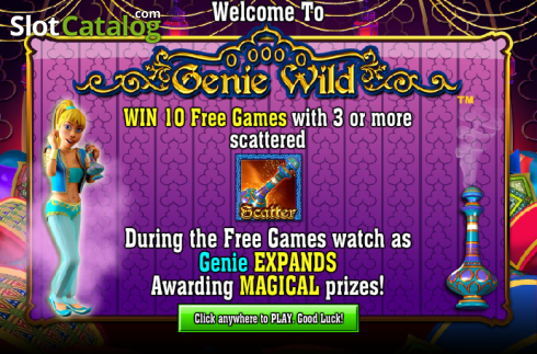 Скрин2. Genie Wild слот