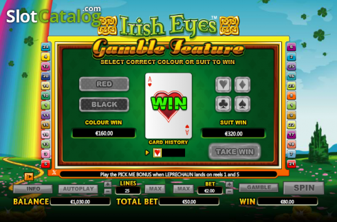Скрин5. Irish Eyes слот
