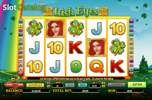 Скрин2. Irish Eyes слот