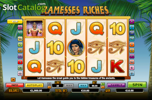 Скрин4. Ramesses Riches слот