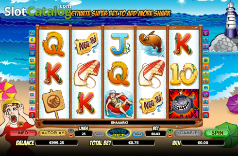 Скрин2. Shaaark! Superbet слот