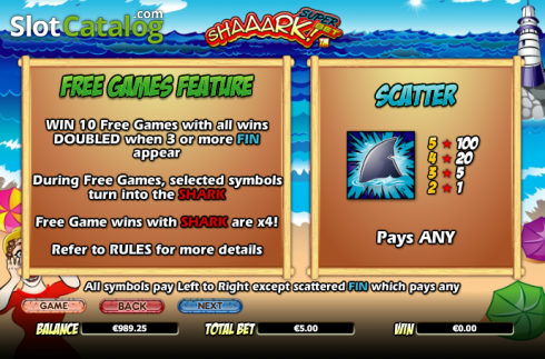 Скрин7. Shaaark! Superbet слот