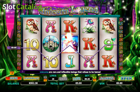Скрин4. Unicorn Legend (NextGen) слот