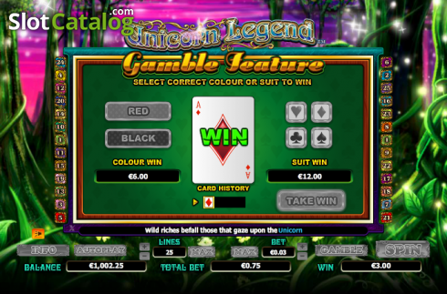 Скрин6. Unicorn Legend (NextGen) слот