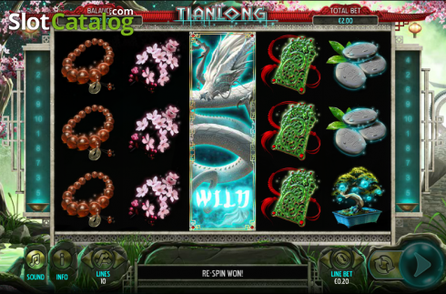 Скрин5. Tianlong слот