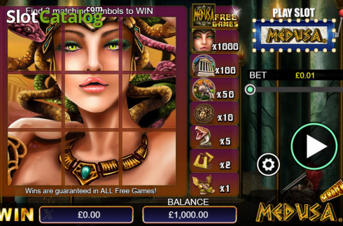 Скрин2. Medusa Scratch слот