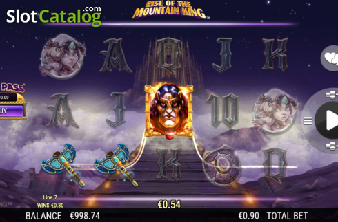Скрин5. Rise of the Mountain King слот