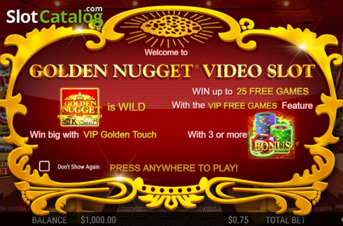 Скрин2. Golden Nugget (NextGen) слот