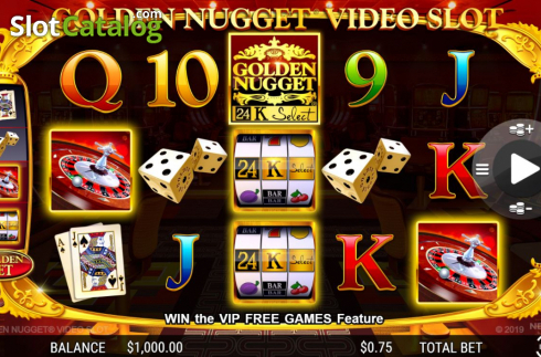 Скрин4. Golden Nugget (NextGen) слот