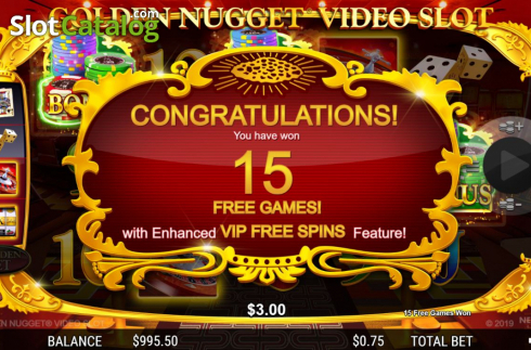 Скрин5. Golden Nugget (NextGen) слот