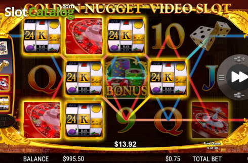 Скрин7. Golden Nugget (NextGen) слот