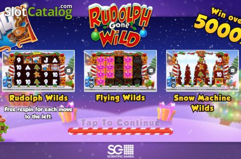 Скрин2. Rudolph Gone Wild слот