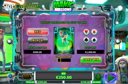Скрин7. Manic Millions слот