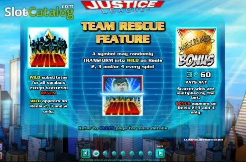 Скрин8. Justice League (NextGen) слот