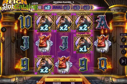 Скрин8. Reign Of The Mountain King слот