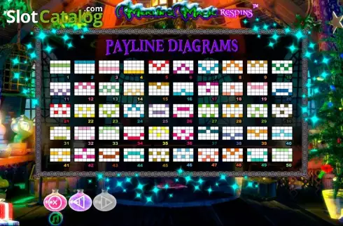 Скрин8. Merlins Magic Respins Christmas слот