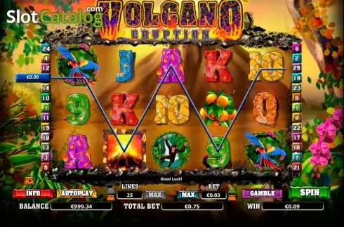 Скрин9. Hot Hot Volcano слот