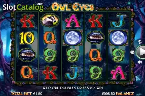 Скрин3. Owl Eyes NEW слот
