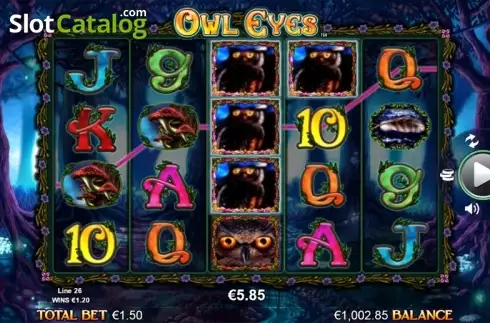 Скрин5. Owl Eyes NEW слот