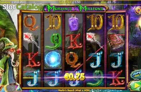 Скрин3. Merlins Millions Superbet HQ слот