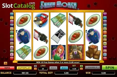 Скрин4. Funny Money (NextGen) слот