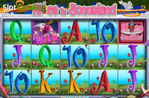 Скрин4. Alice in Bonusland слот
