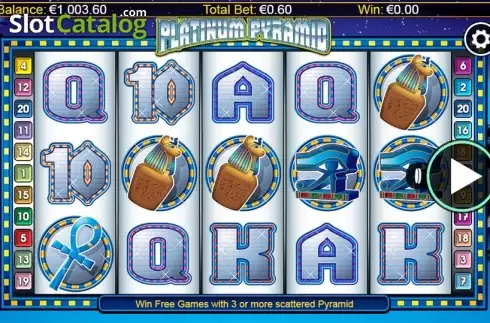 Скрин2. Classic Platinum Pyramid слот